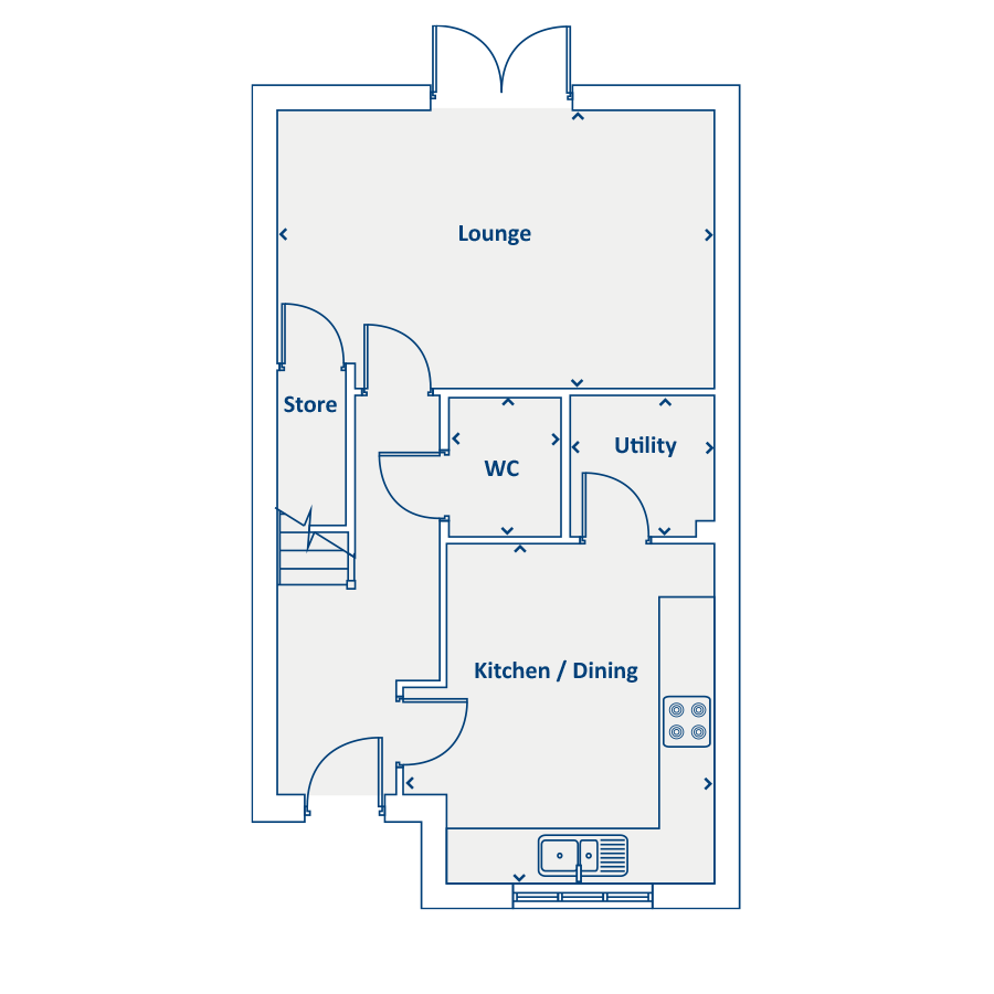"The Devonshire" at Harwood Lane, Great Harwood, Blackburn BB6, 4 bedroom property for sale