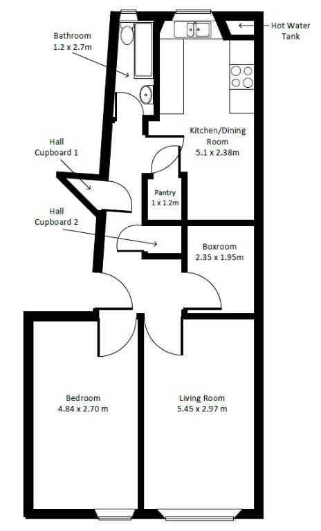 Edinburgh floorplan