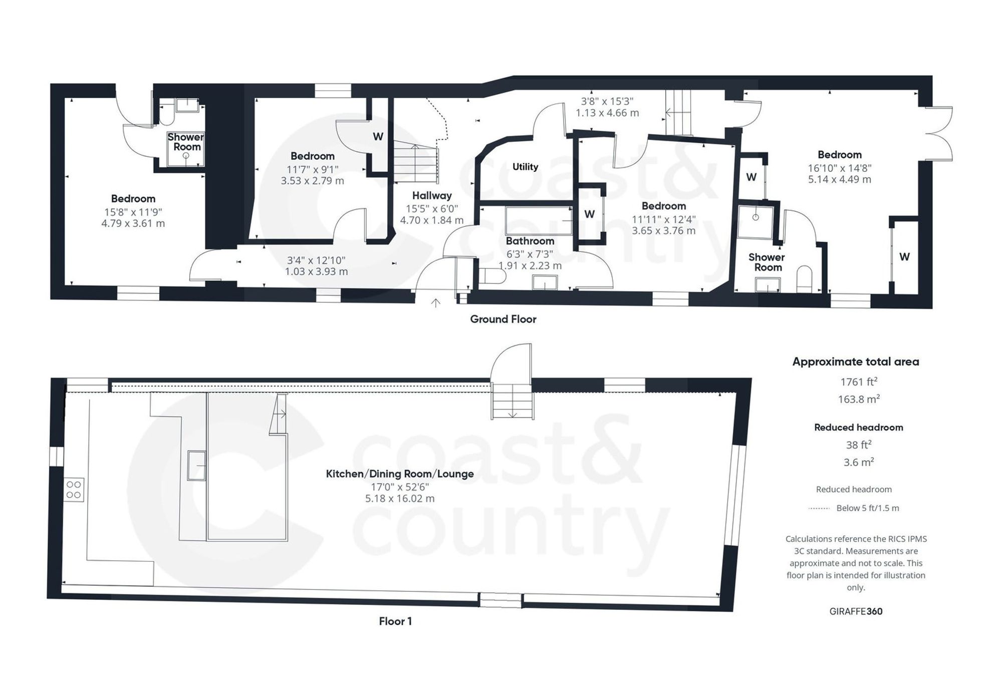 Long Barn Woodland Road, Newton Abbot floorplan