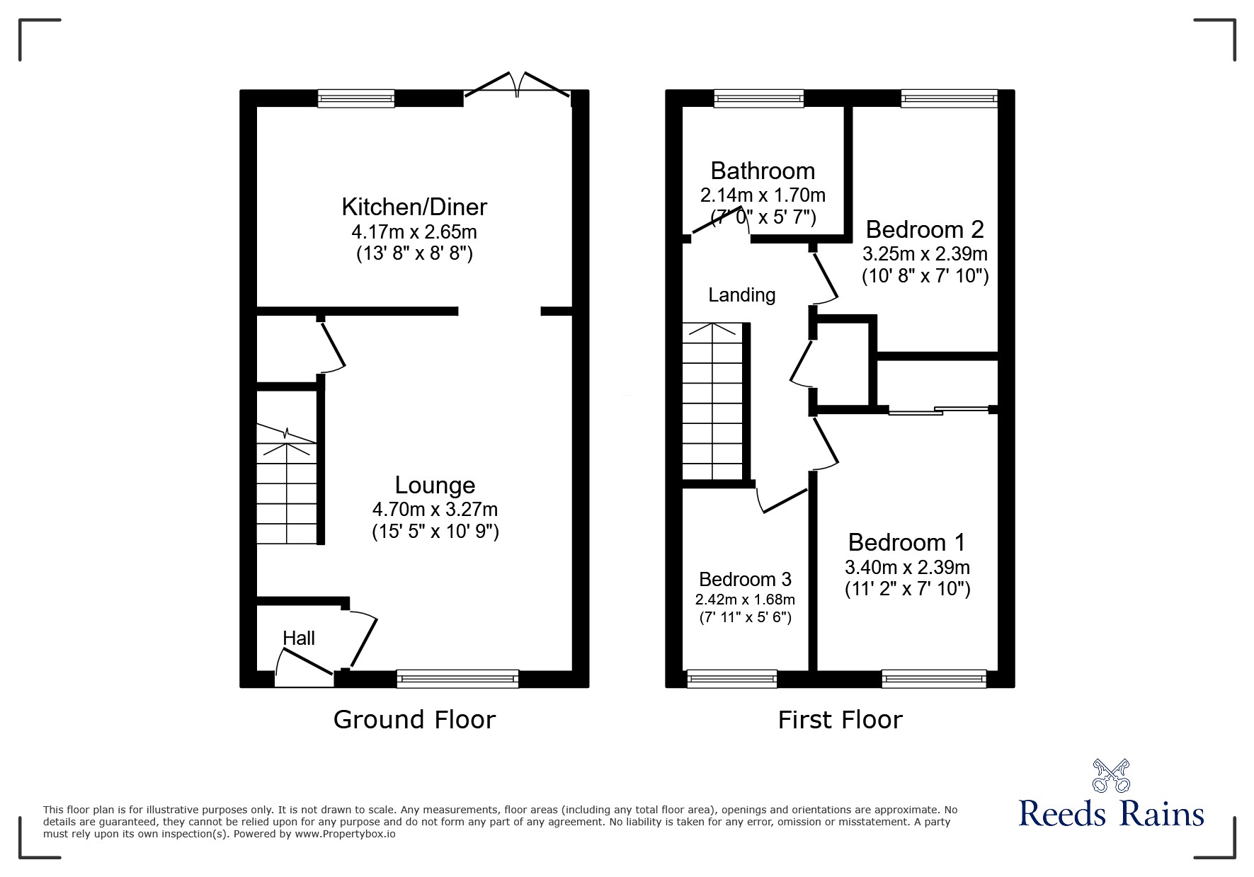 32, Wensley Close, Chester Le Street floorplan