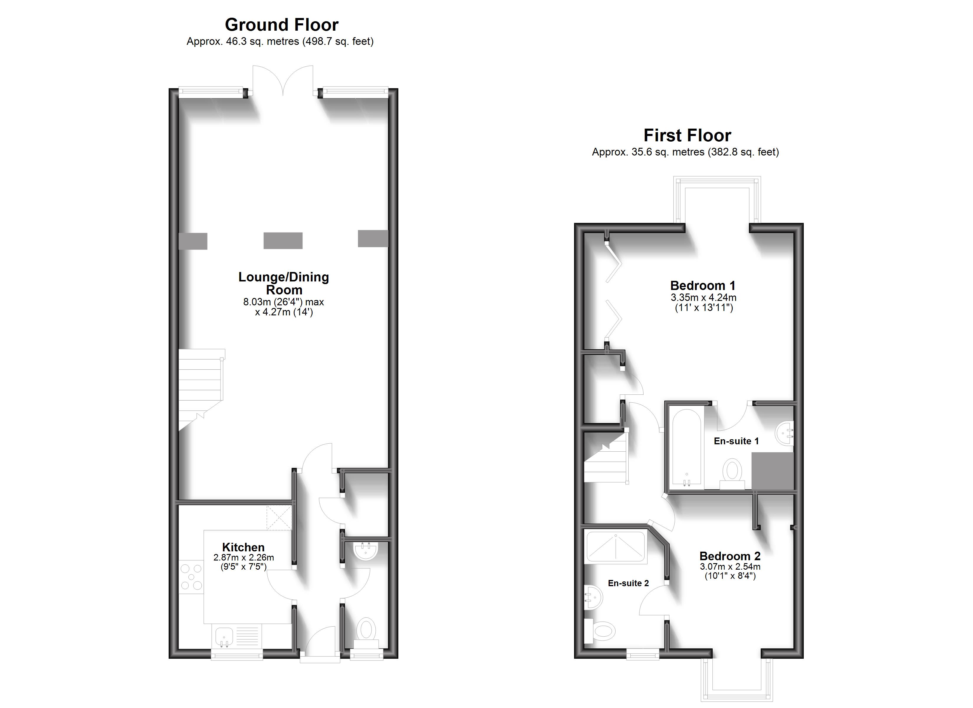 6, Grays Court, Portsmouth floorplan