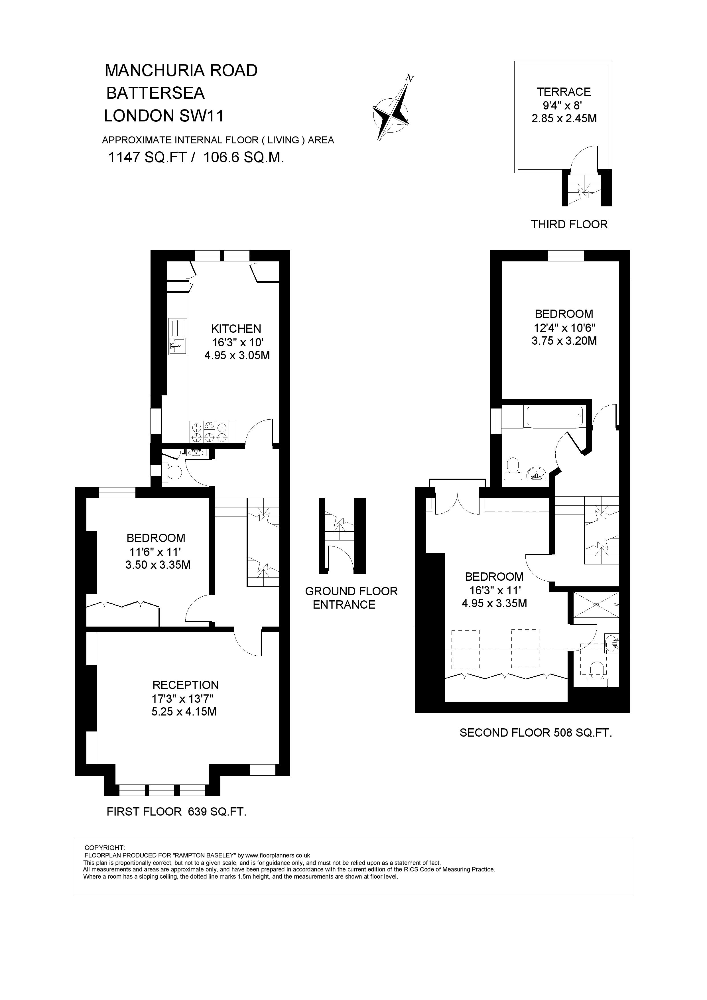 Manchuria Road, London SW11, 3 bedroom flat for sale 63510019