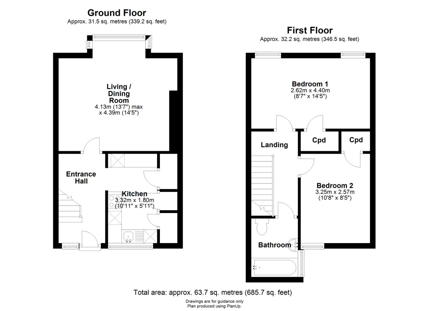 2 Bedrooms Maisonette for sale in East Road, Cambridge, Cambridgeshire CB1