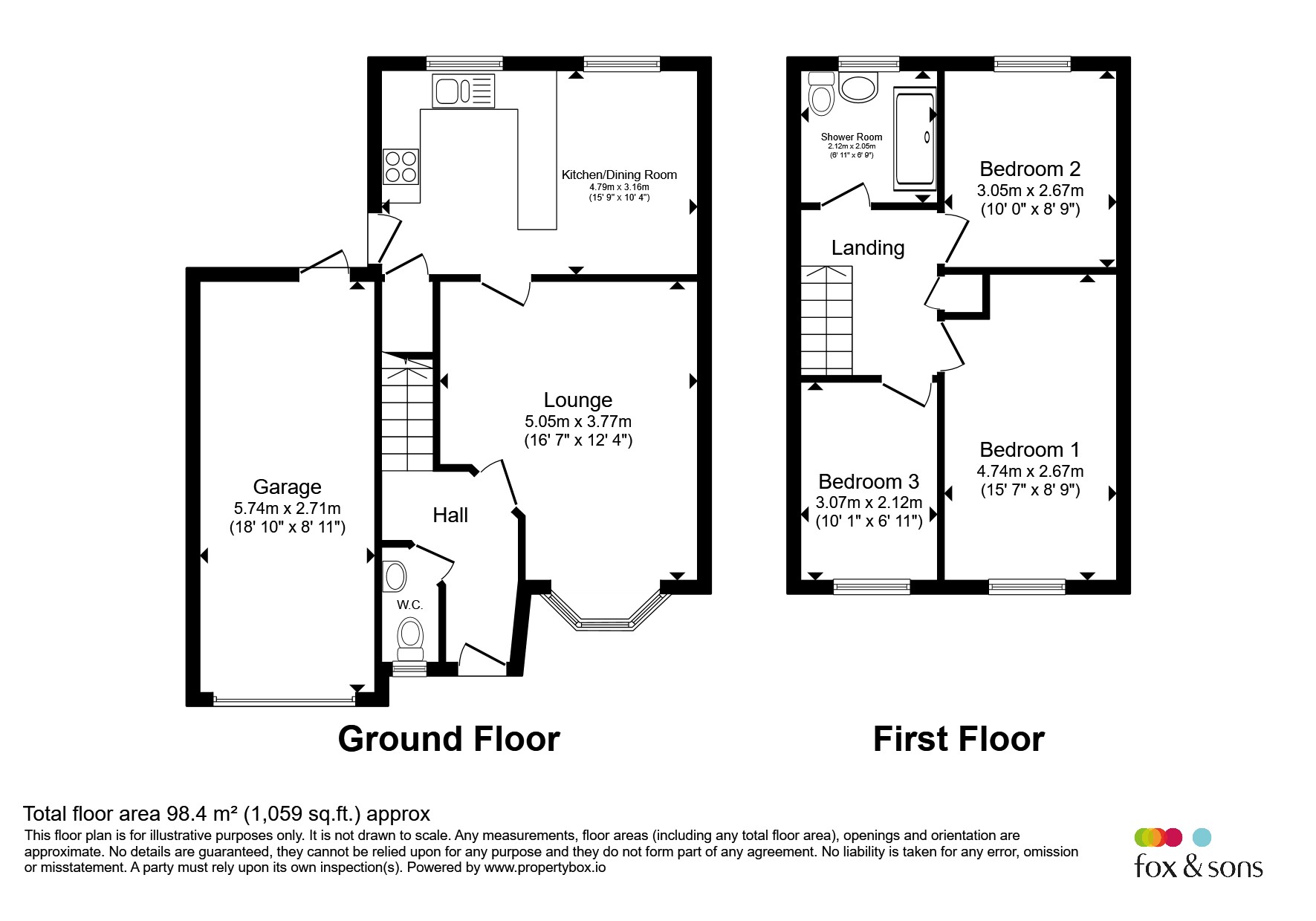 2, Langridge Way, Burgess Hill floorplan