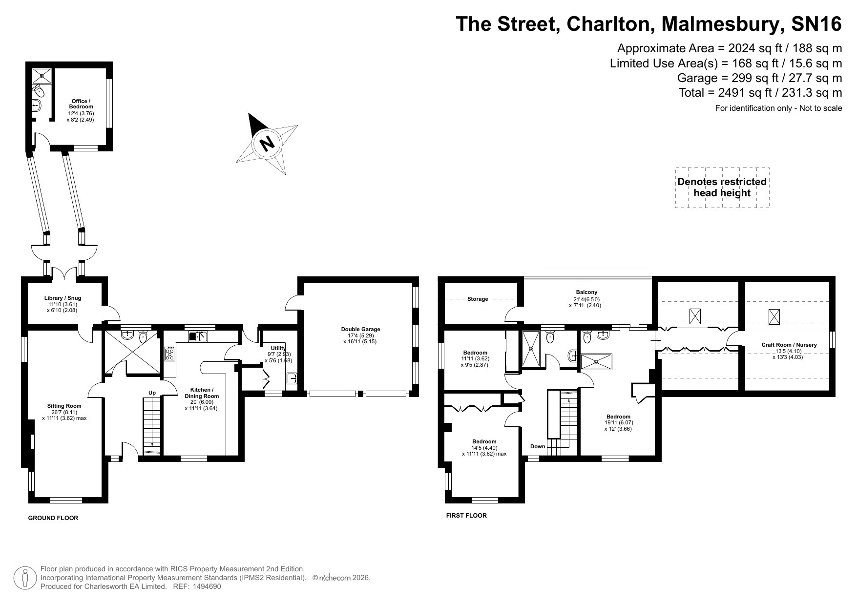 28, The Street, Wiltshire floorplan