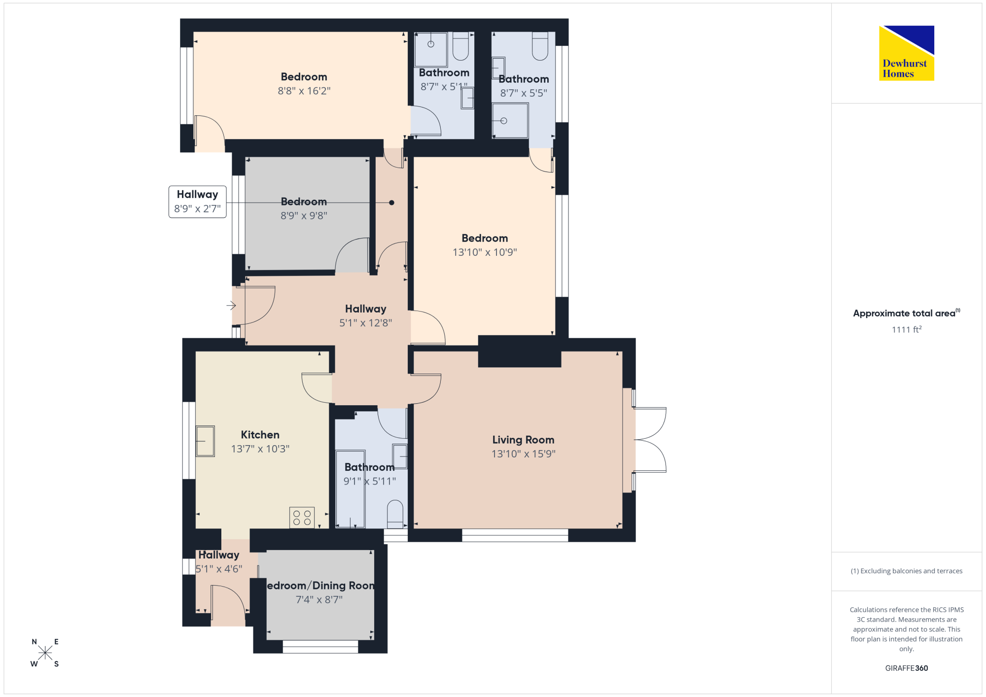 9, Rectory Gardens, Cockerham floorplan