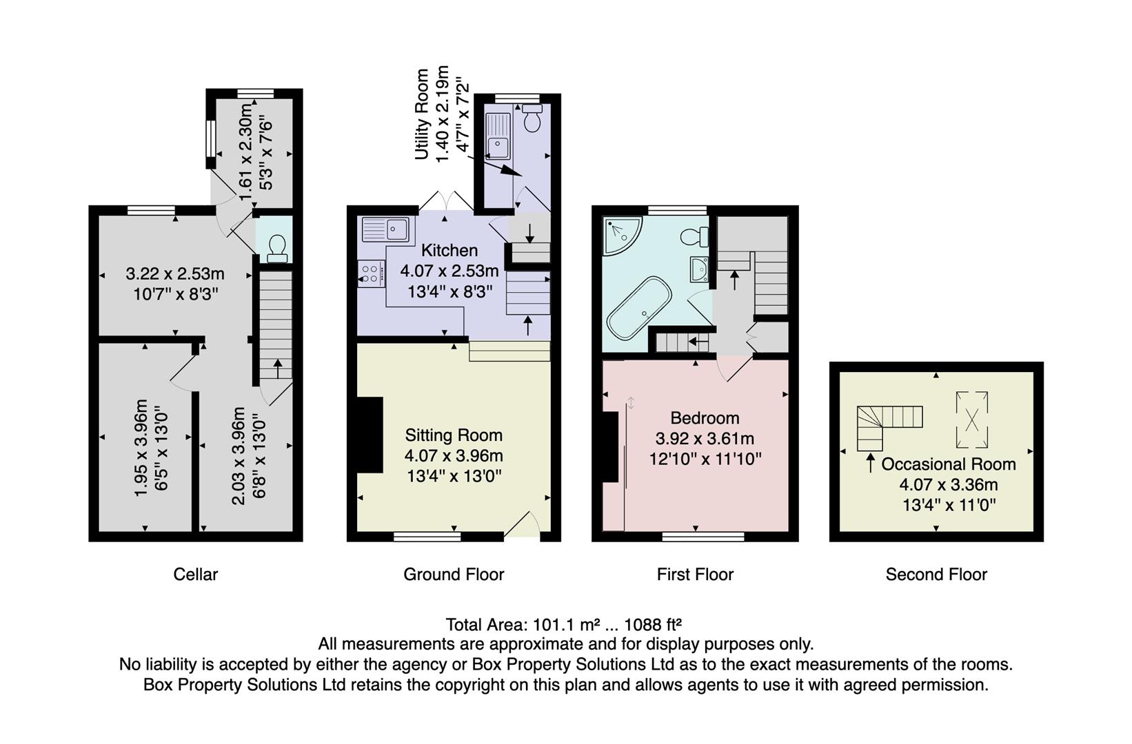 Albion Street, Otley floorplan