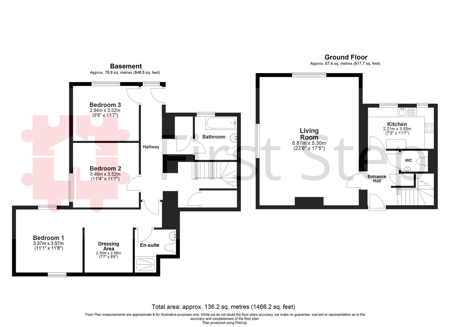 62 South Wing, Fairfield Hall, Kingsley Avenue, Hitchin floorplan