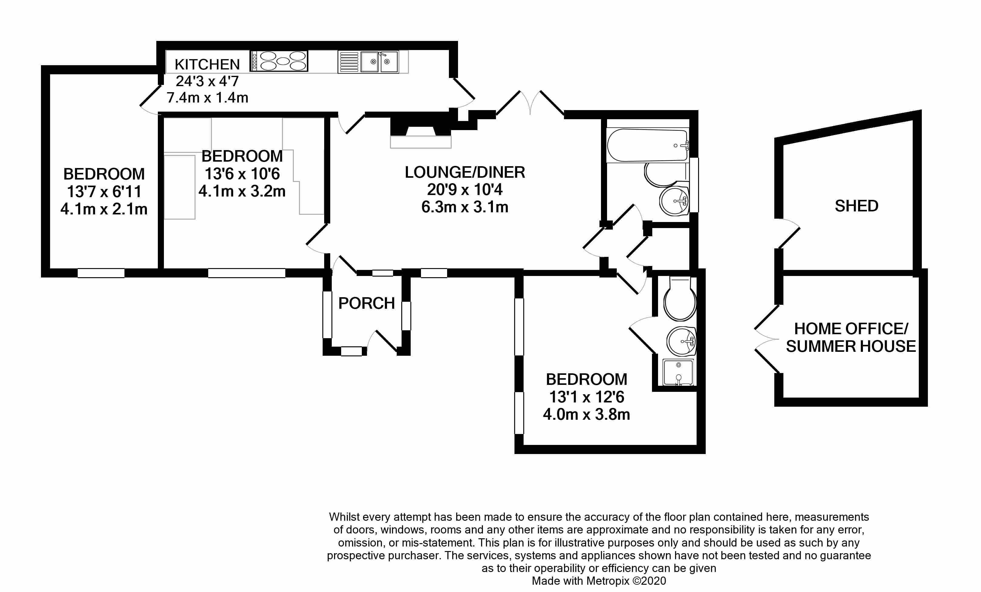 5, Folly Lane North, Surrey floorplan