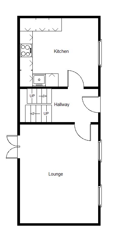 17 Regent Place, Ilfracombe Devon, Devon floorplan