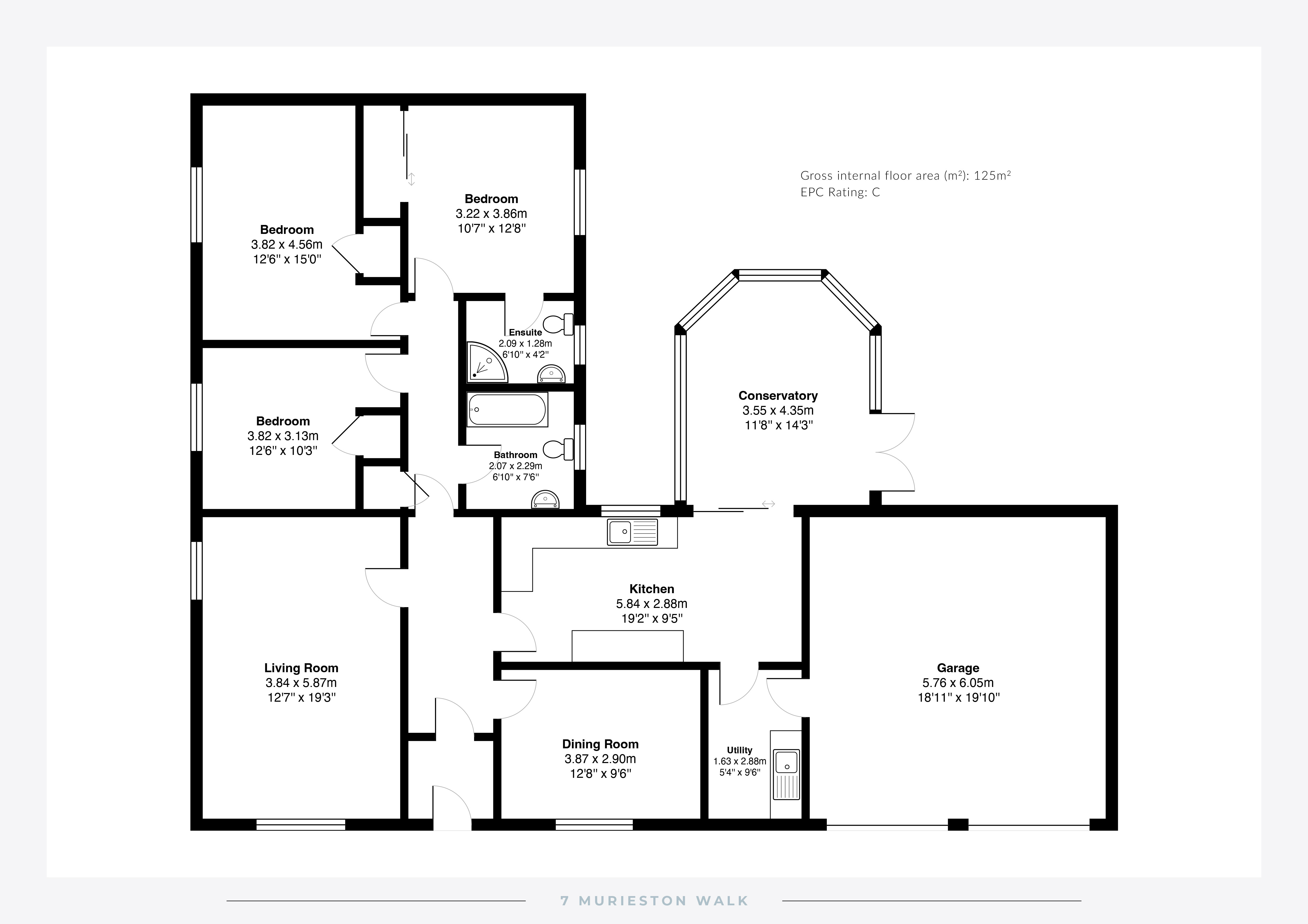 Murieston Walk, Livingston floorplan
