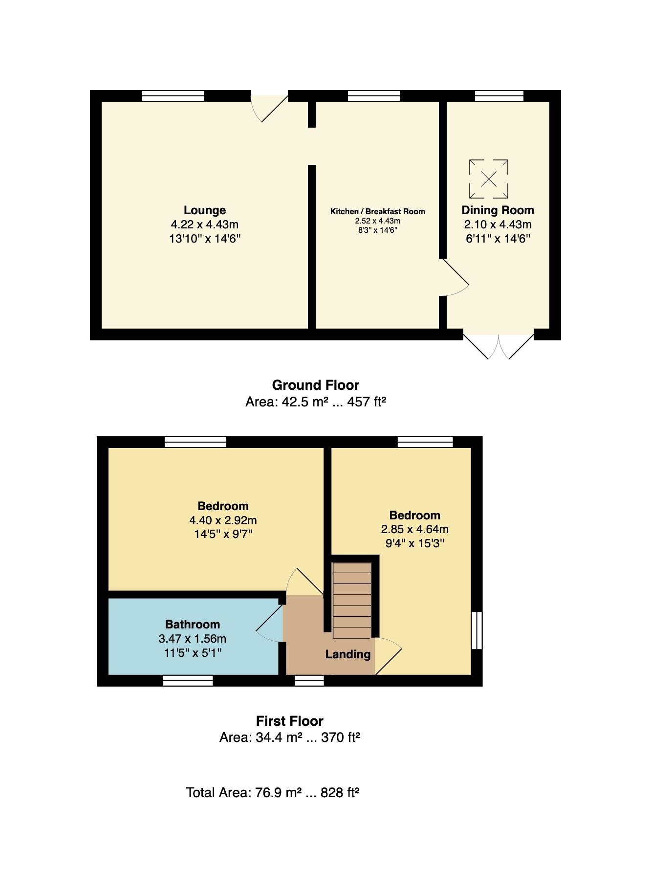 14, Mary Street, Bury floorplan