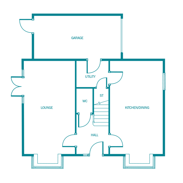 4 Bedrooms Detached house for sale in Gateway Avenue, Newcastle Under Lyme, Staffordshire ST5