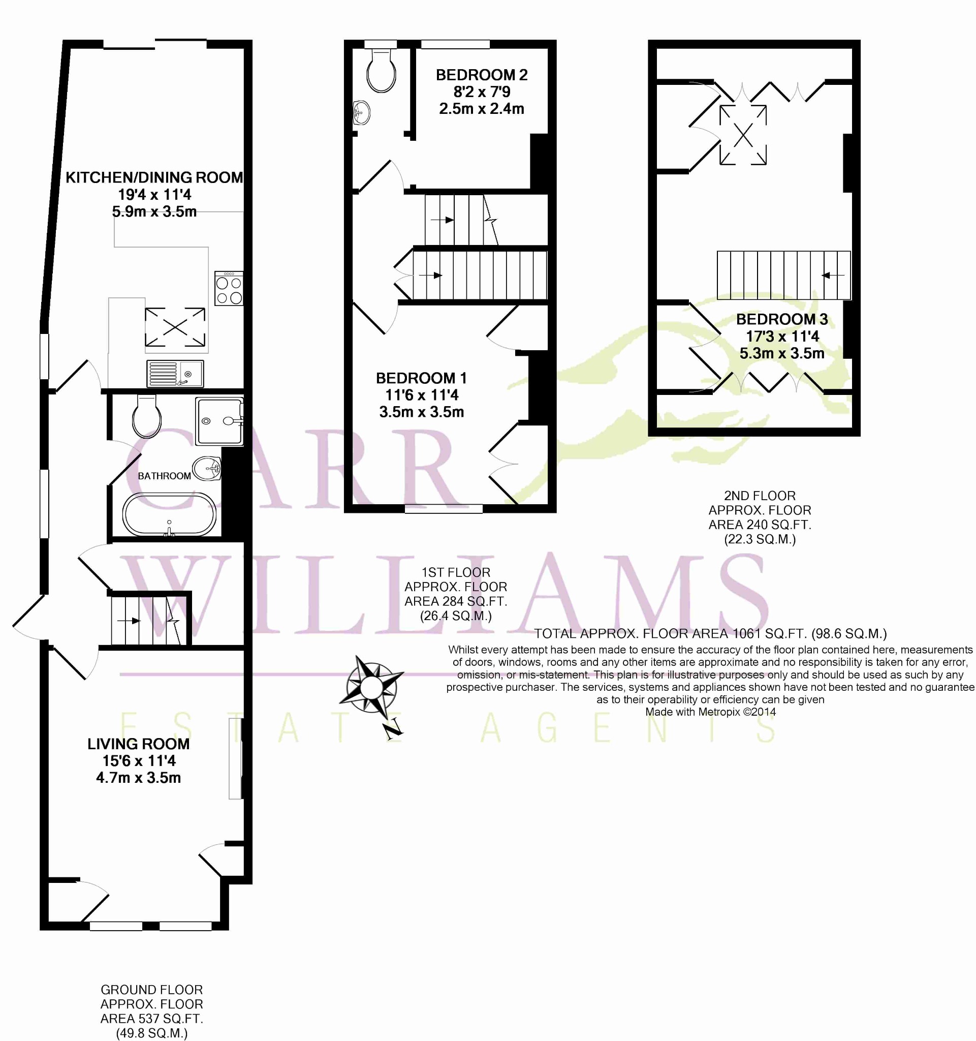 23 Bridge Rd, Ascot floorplan