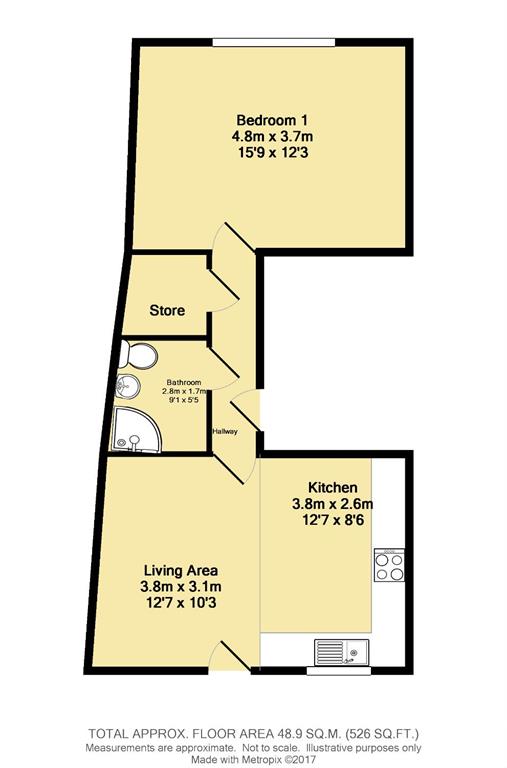 2 Bedrooms Terraced house for sale in Chapel Road, Grassmoor, Chesterfield S42