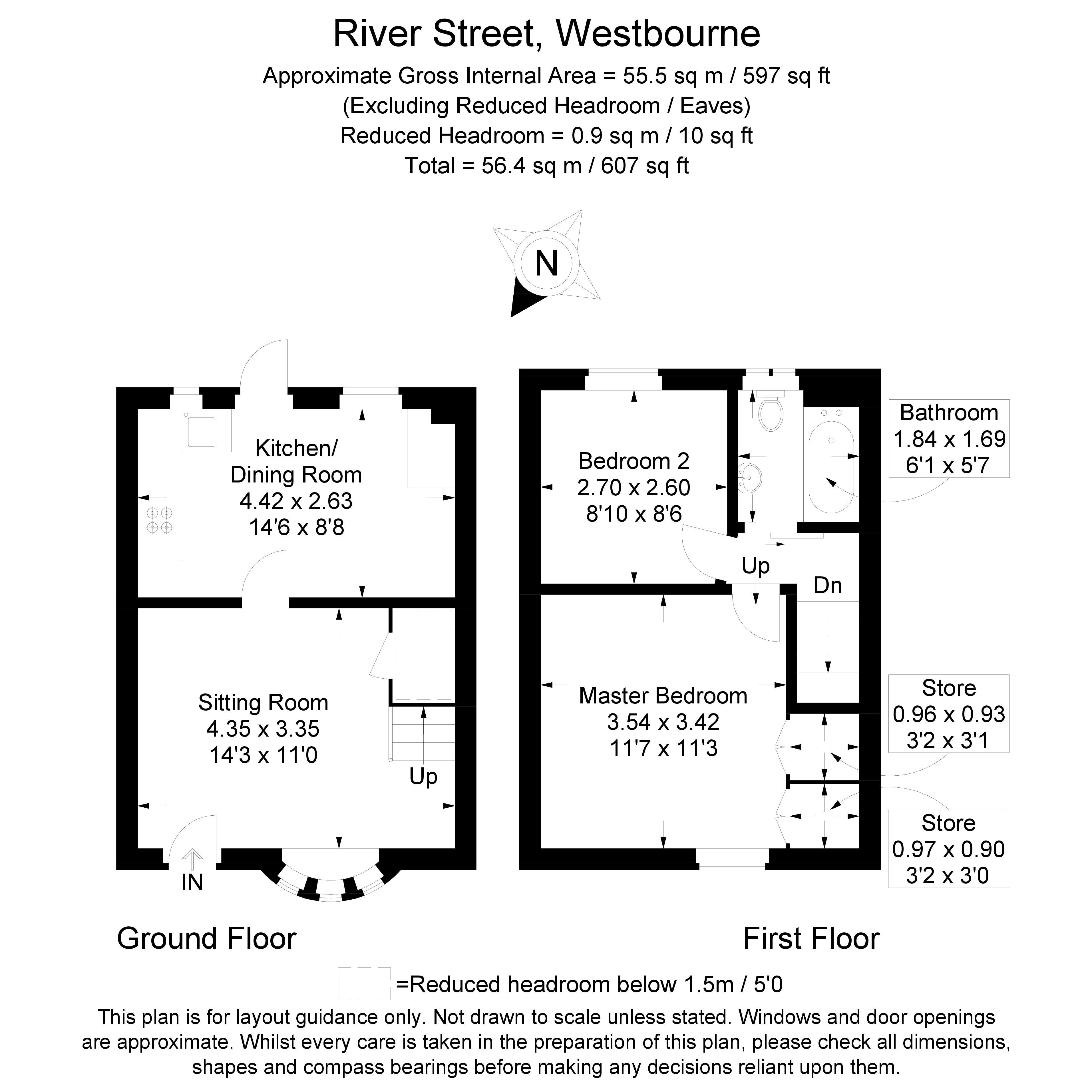 7, River Street, Westbourne floorplan