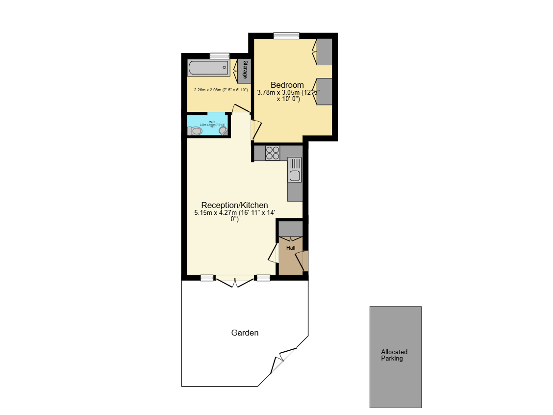 11, Elsinore Gardens, Childs Hill floorplan