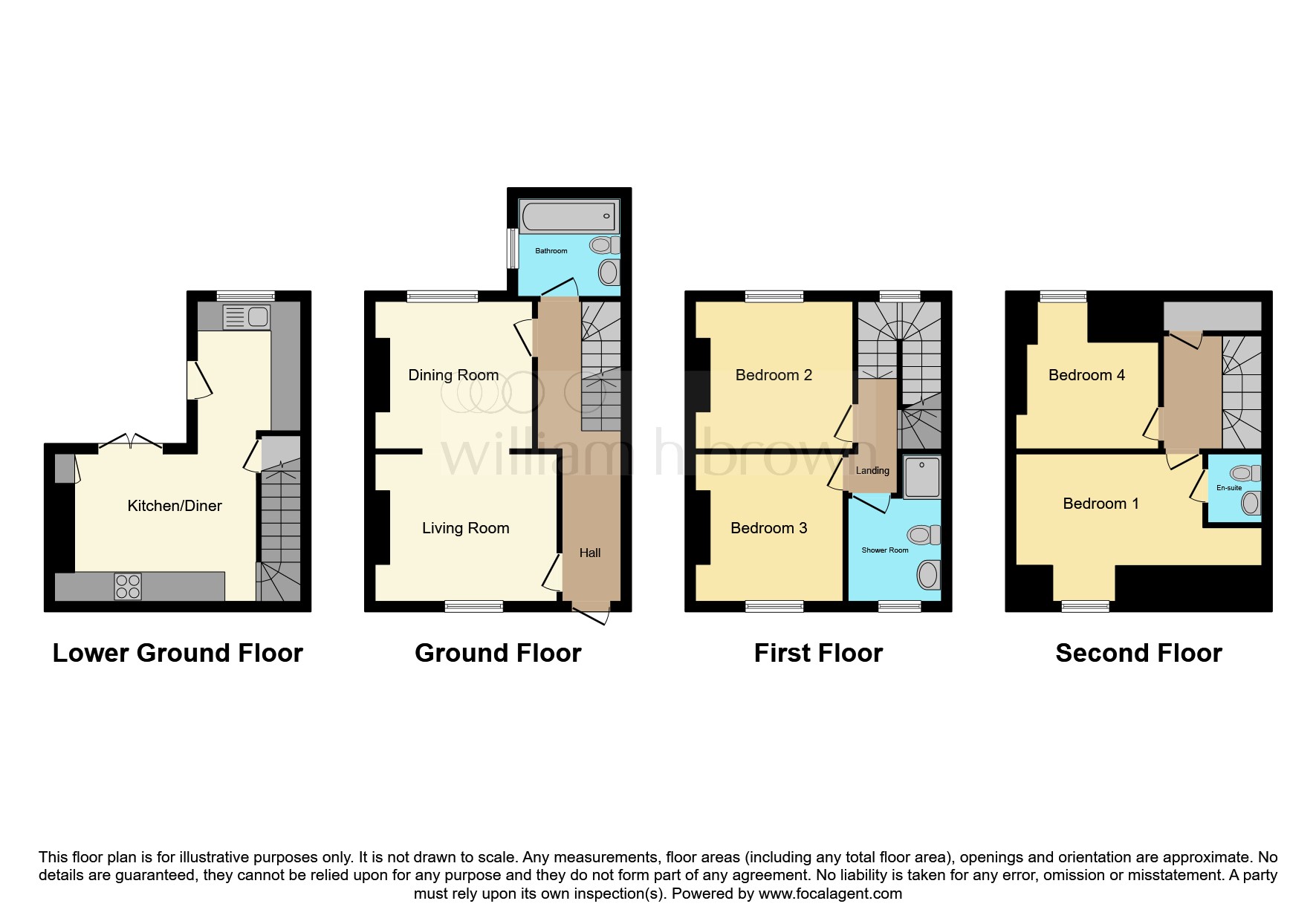 72, Cliff Hill, Great Yarmouth floorplan