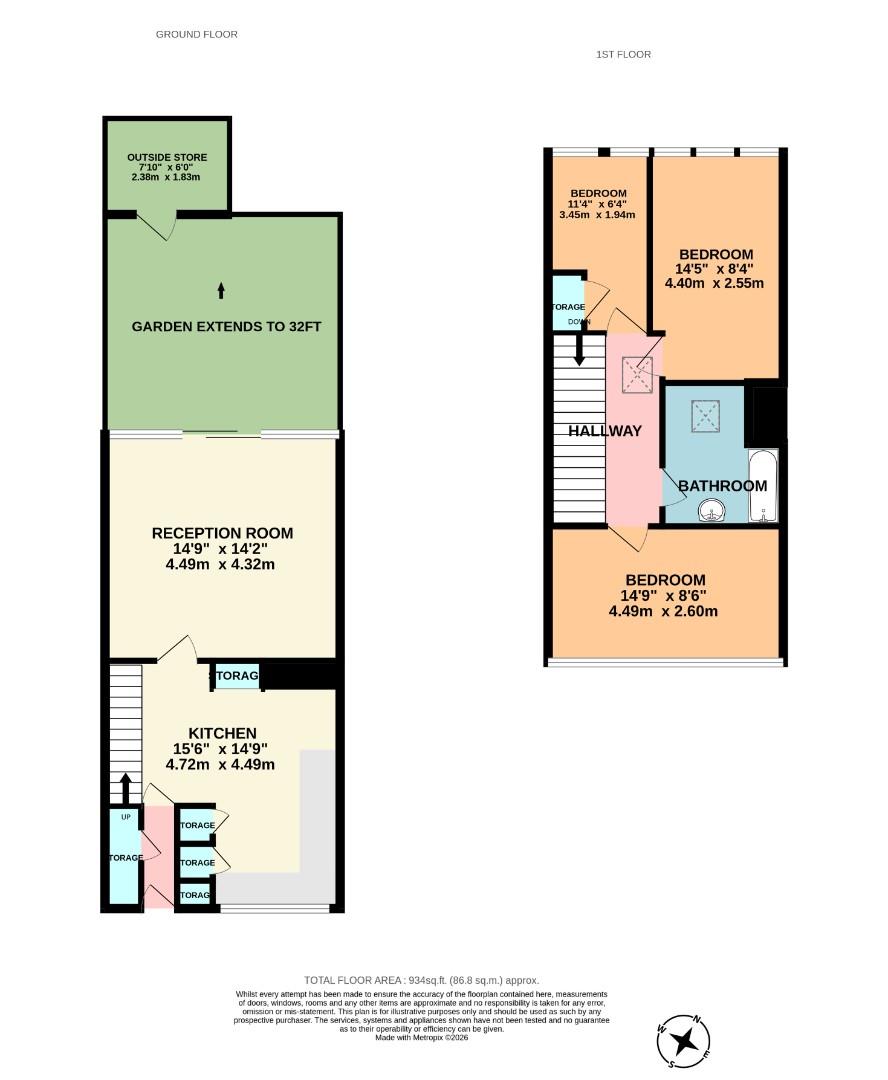 38, Elton Place, London floorplan