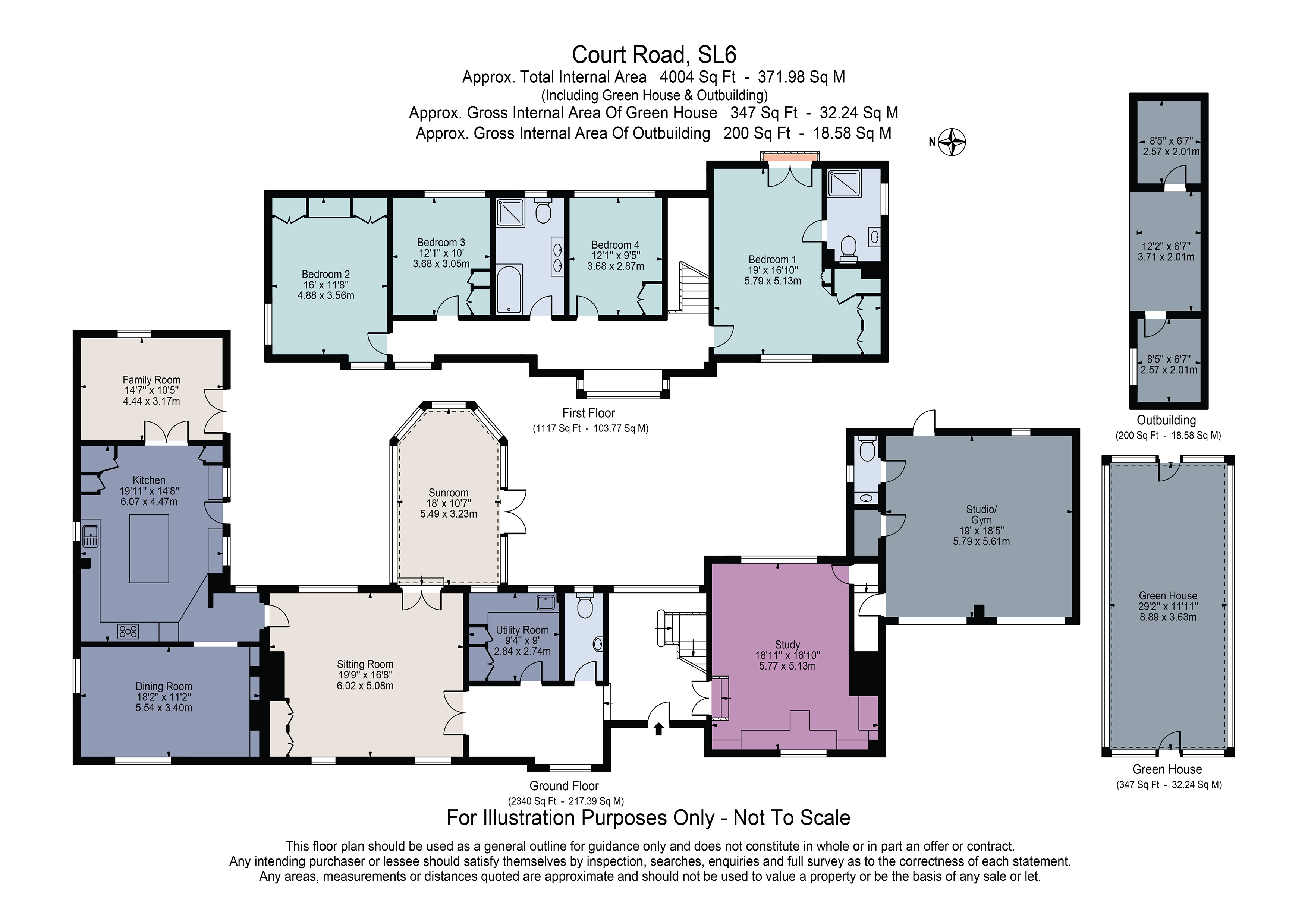 Archway House,, Court Road, Berkshire floorplan