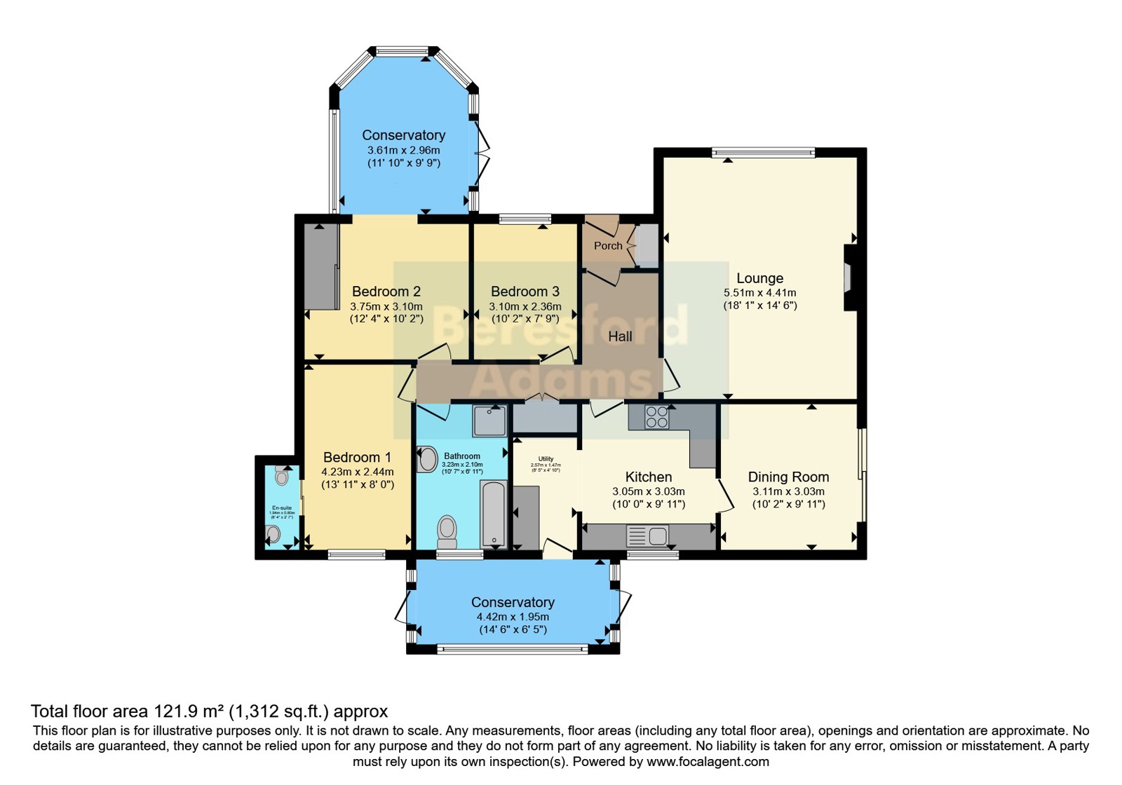 The Conifers,, Chester Road, Wrexham floorplan