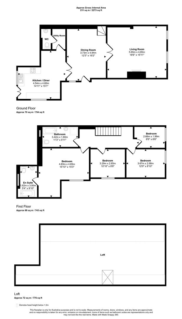 Pembrey Road, Kidwelly floorplan