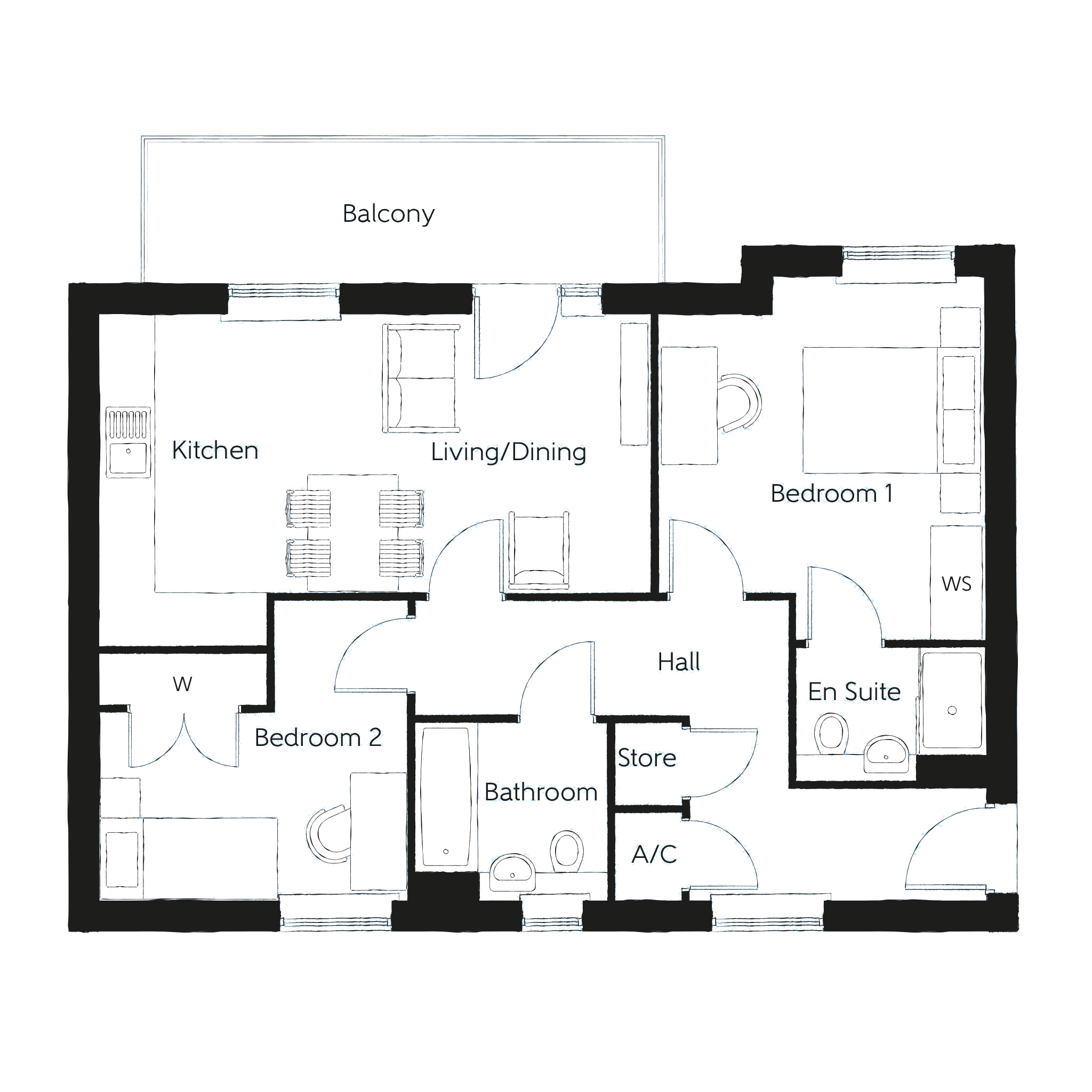41, Flowers Hill, Brislington floorplan