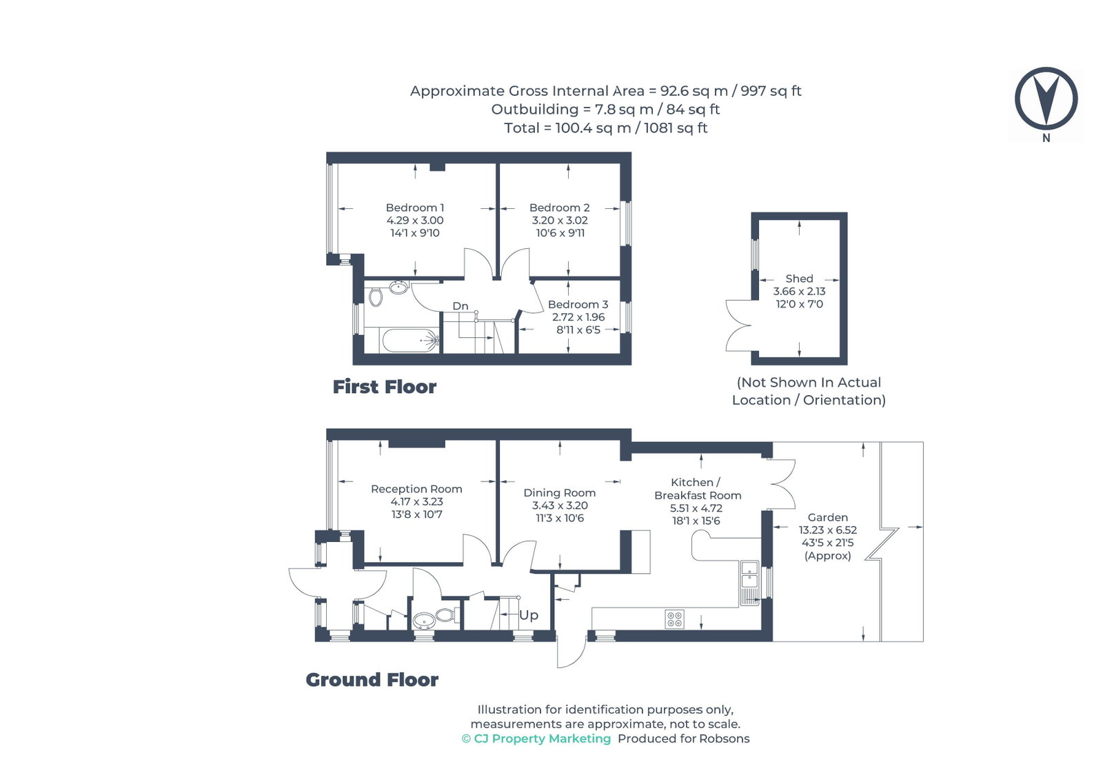 7, Barton Way, Rickmansworth floorplan