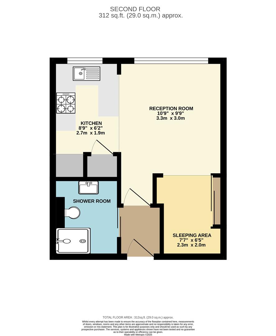 11, Gardner Close, Wanstead floorplan