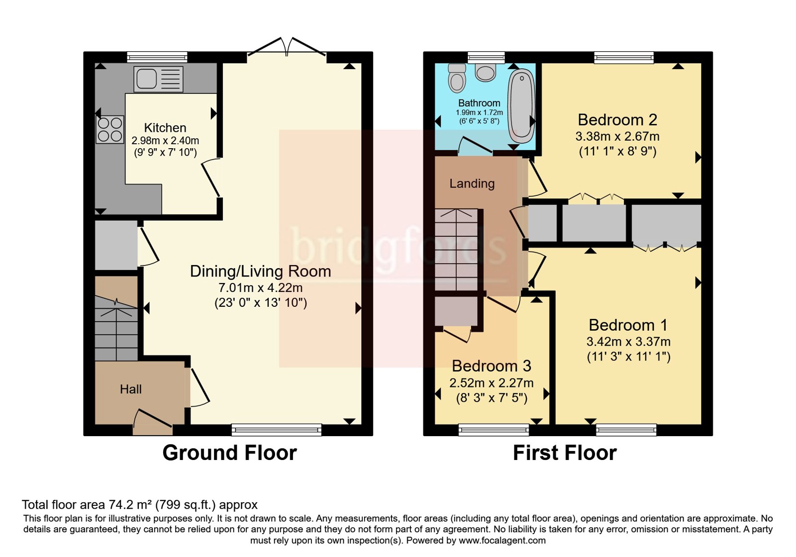 28, Randle Bennett Close, Cheshire floorplan