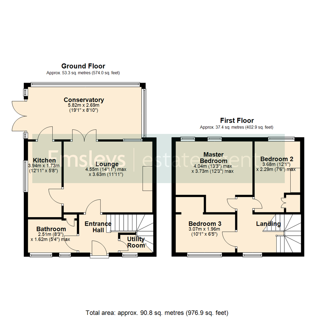 17, Church Lane, Leeds floorplan