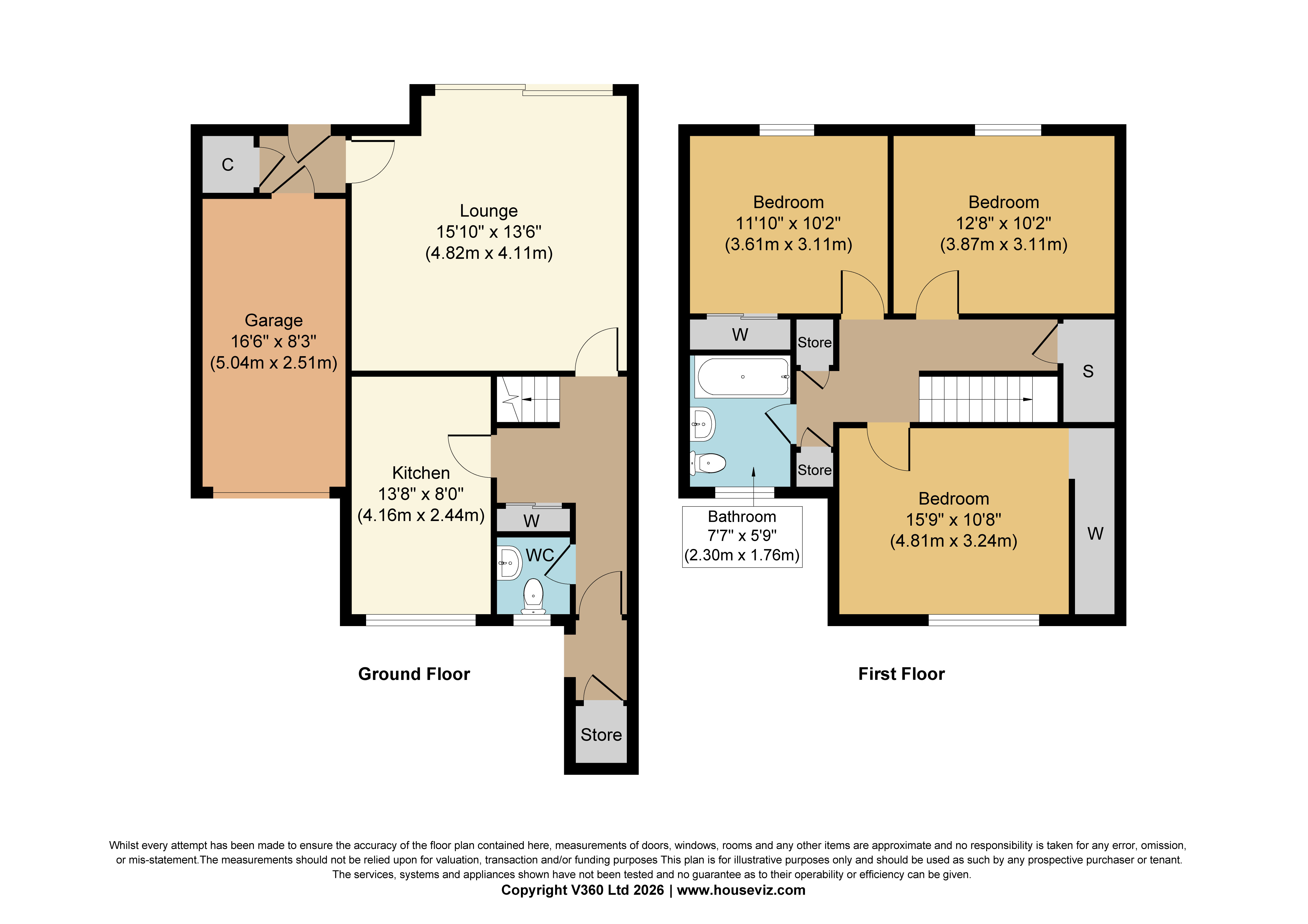 Whinbank, Livingston floorplan