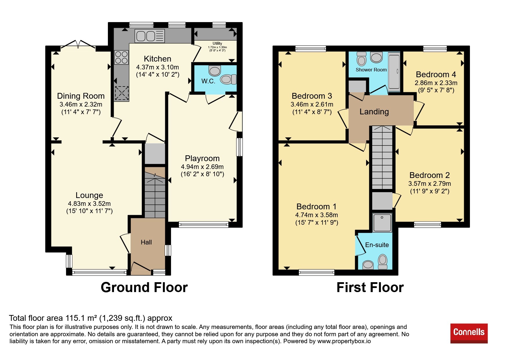8, Parrett Mead, Taunton floorplan