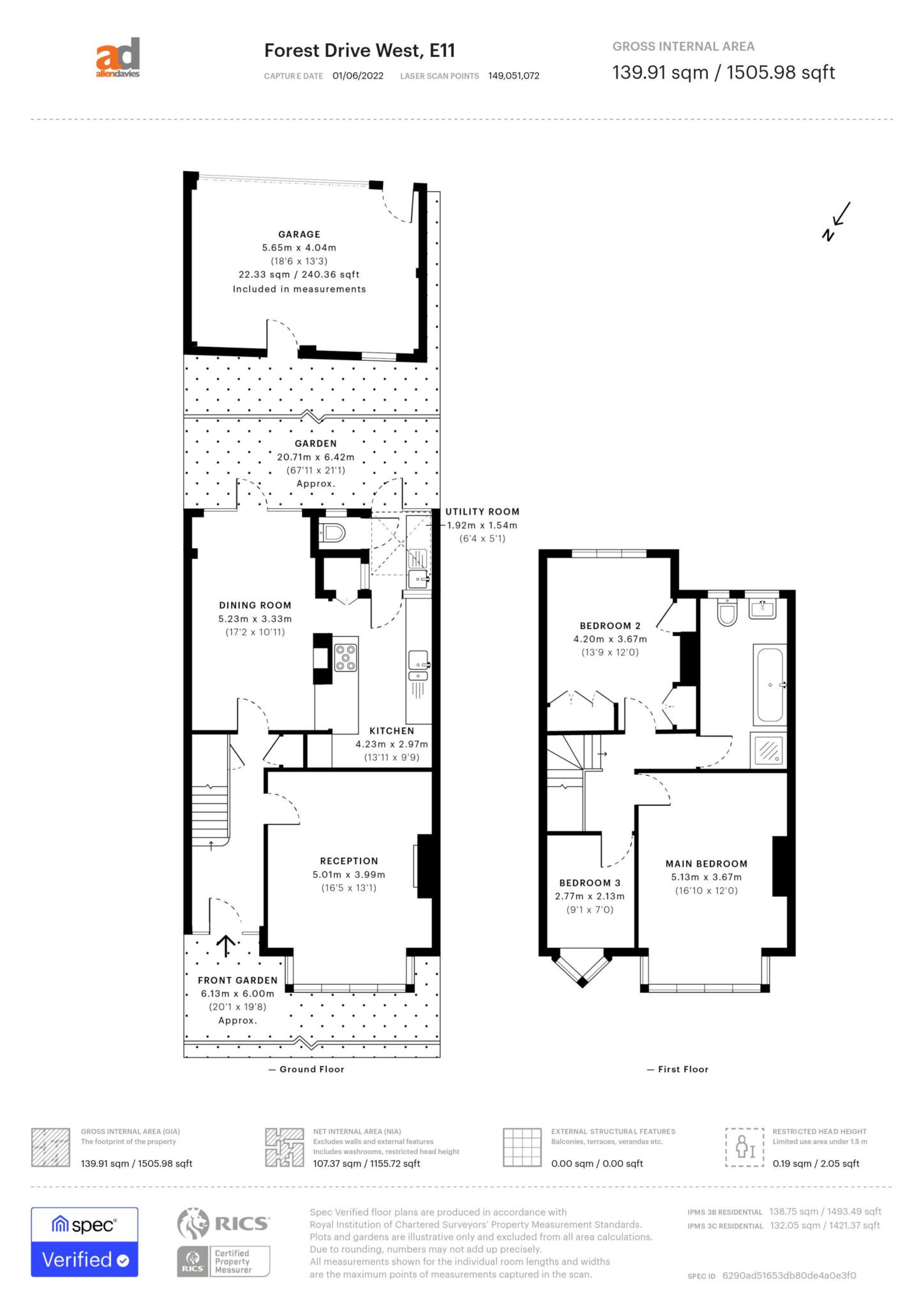 Forest Drive West, Leytonstone E11, 3 bedroom property for sale