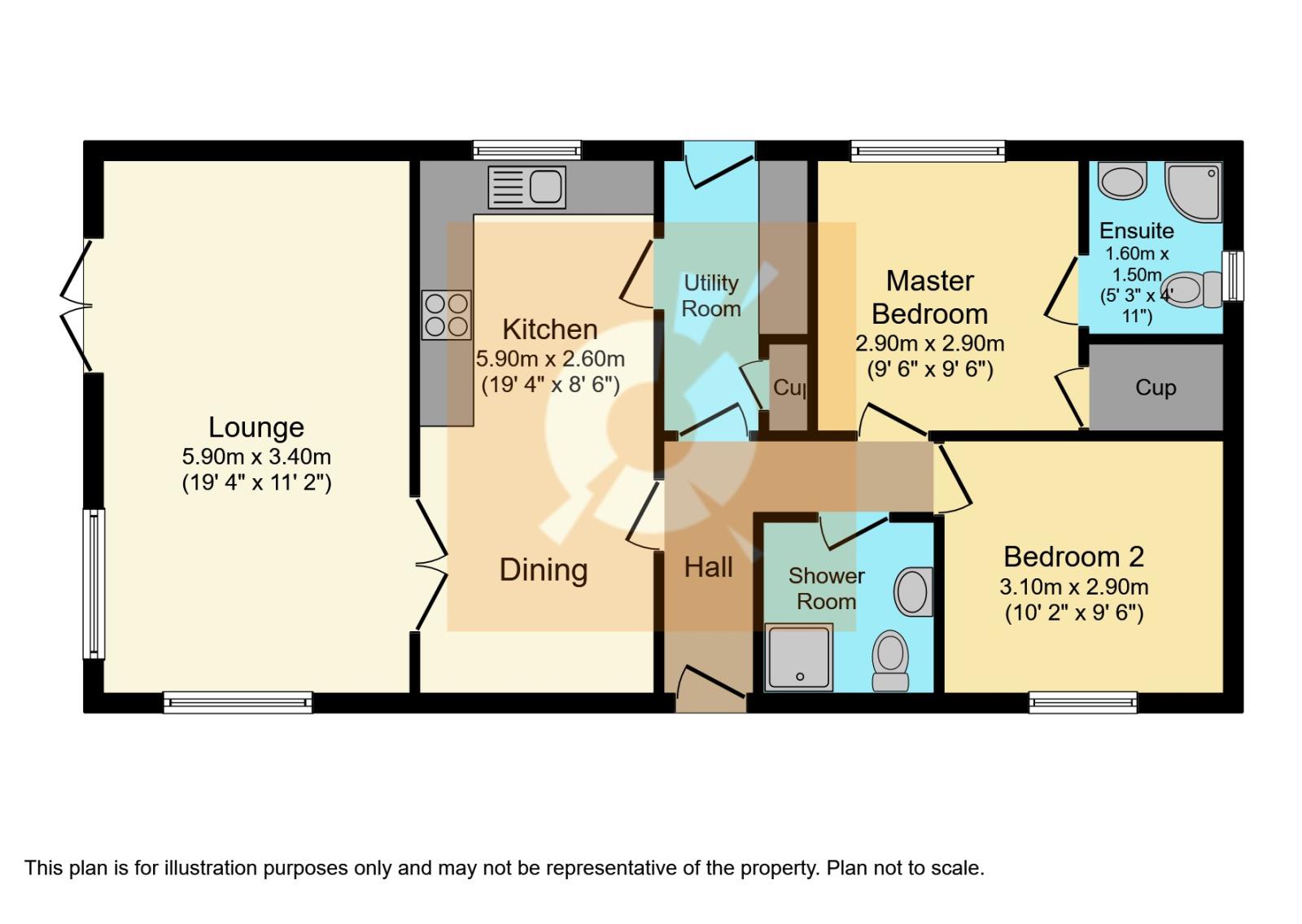 2 Bedrooms Detached bungalow for sale in 6 Willow Park, Burnhouse, Beith KA15