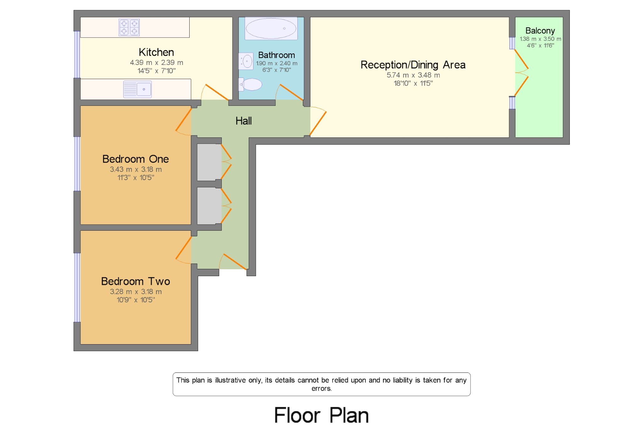 2 Bedrooms Flat for sale in Academia Way, Tottenham, Haringey, London N17