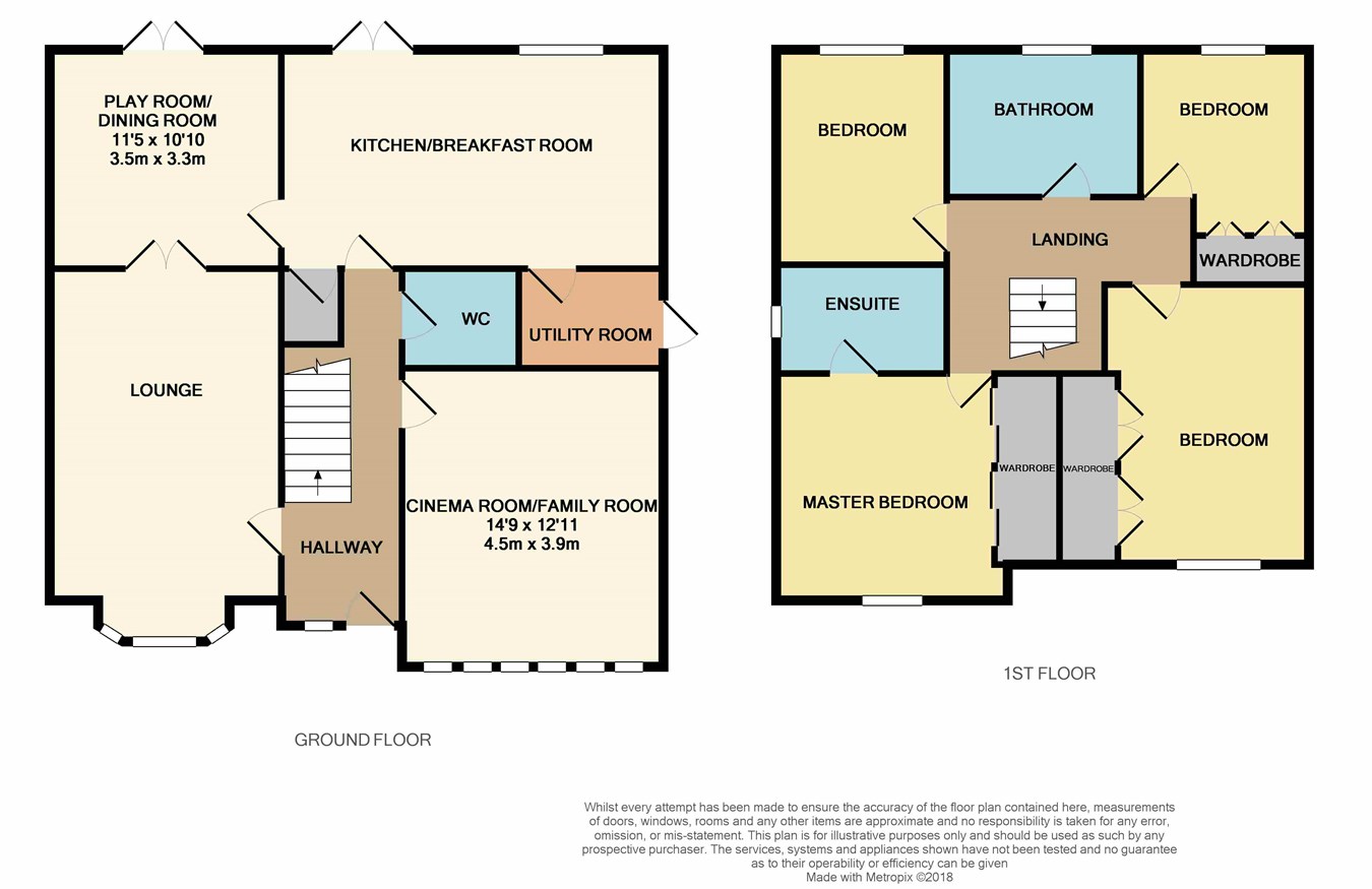 4 bed detached house for sale in Pendle Gardens, Culcheth, Warrington