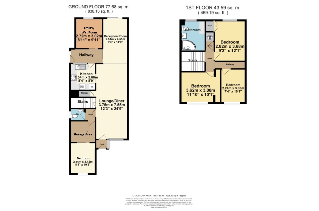 11, Brunswick Road, Kent floorplan