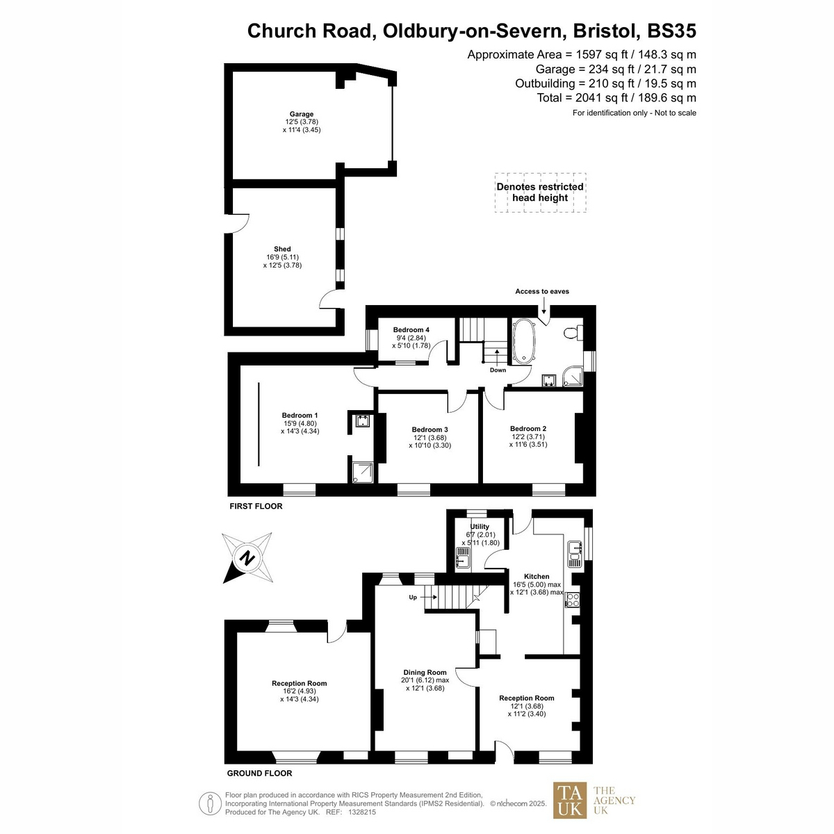 Corner House, Church Road, Bristol floorplan