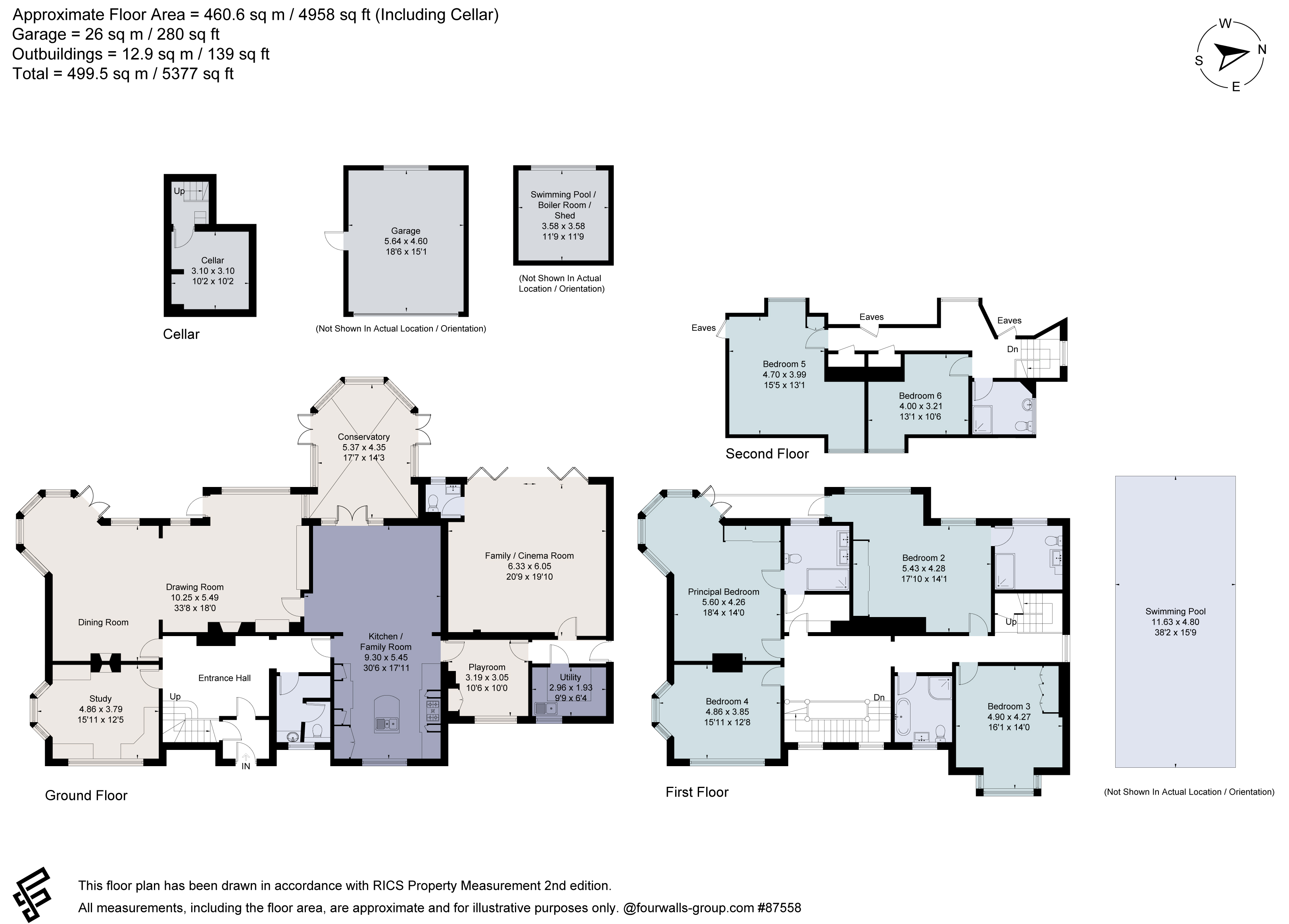 Barcombe, 47, Copthorne Road, Rickmansworth floorplan