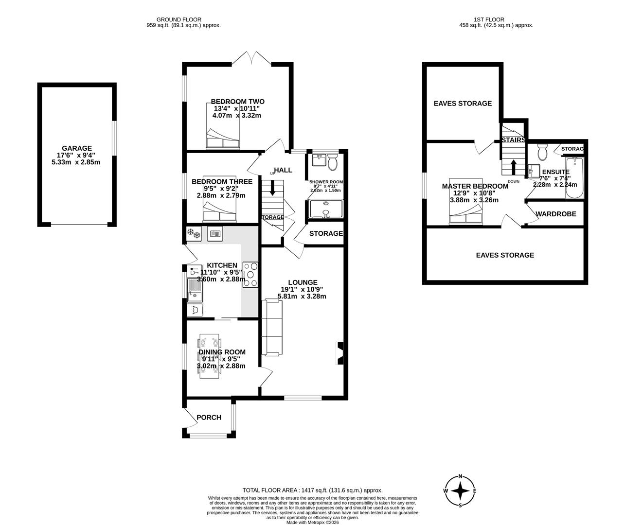 Balshaw Lane, Chorley floorplan