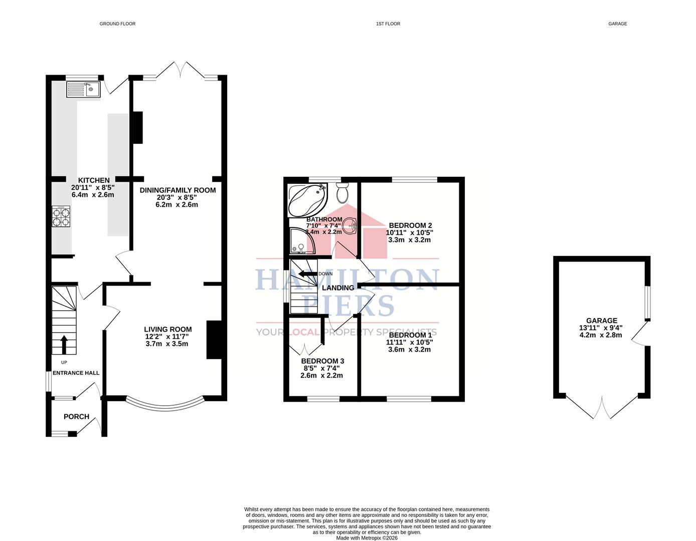57, Bodmin Road, Chelmsford floorplan