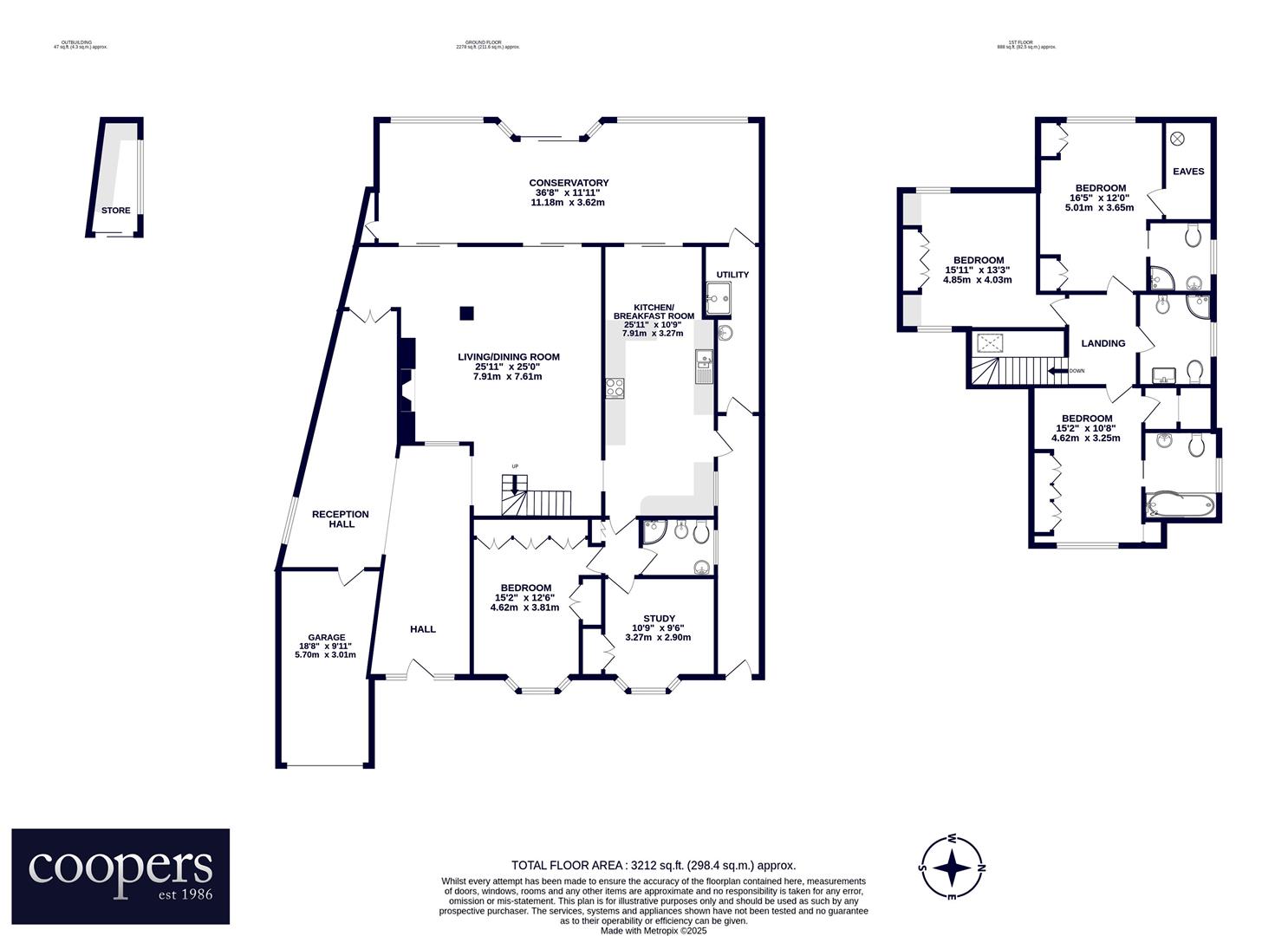 189, Park Avenue, Ruislip floorplan