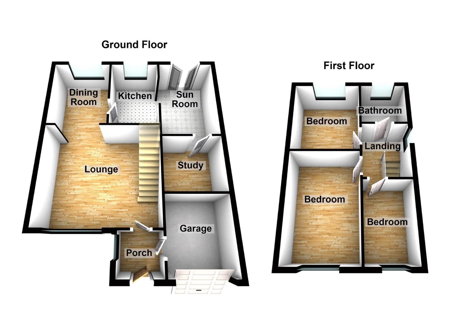 72, Tennyson Avenue, Dukinfield floorplan