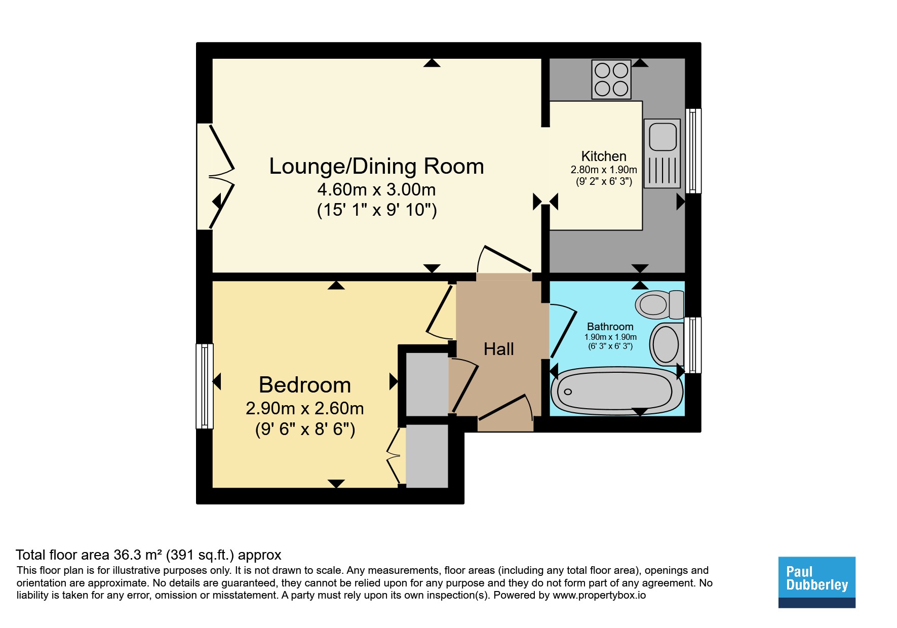 28, Rugeley Close, Tipton floorplan