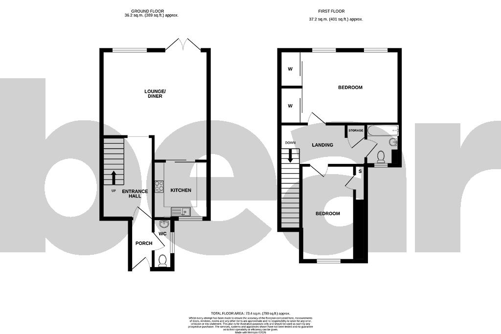3, The Garners, Rochford floorplan