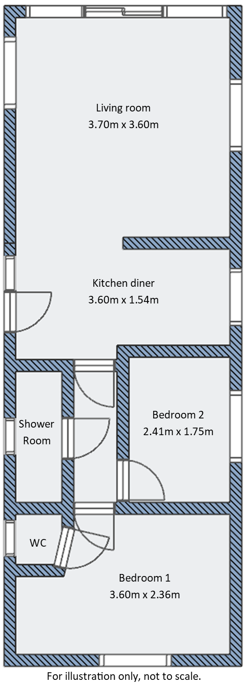 33 Cove View, Sea View, St. Austell floorplan
