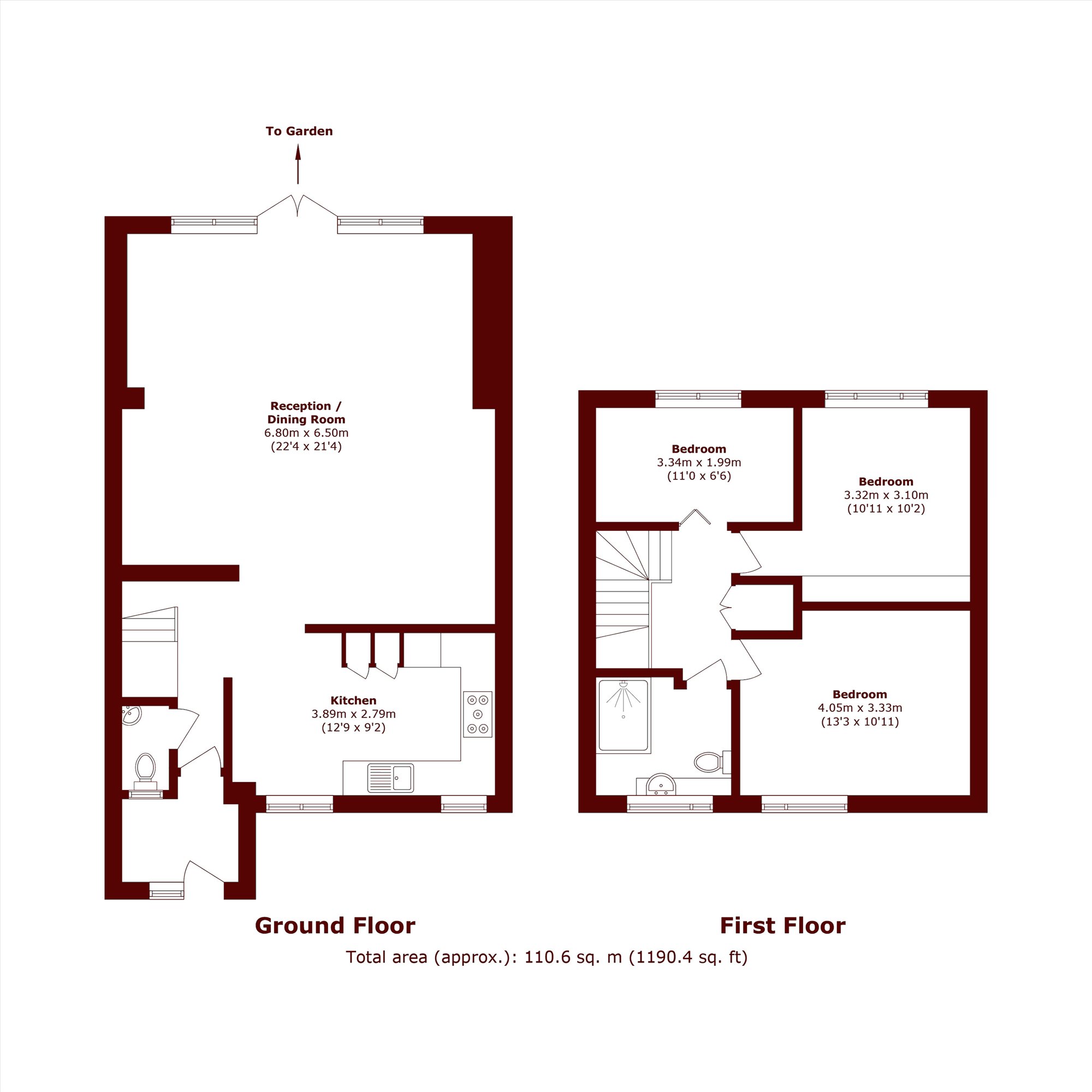 39, Aldrington Road, London floorplan