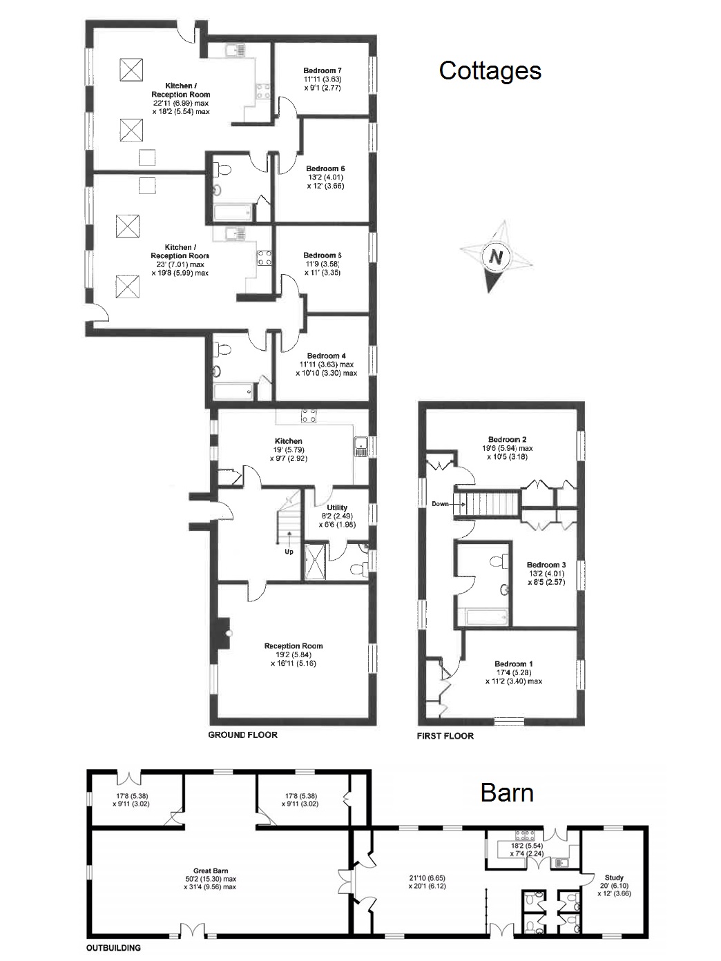Houghton On The Hill, Near Swaffham, Norfolk PE37, 7 bedroom property