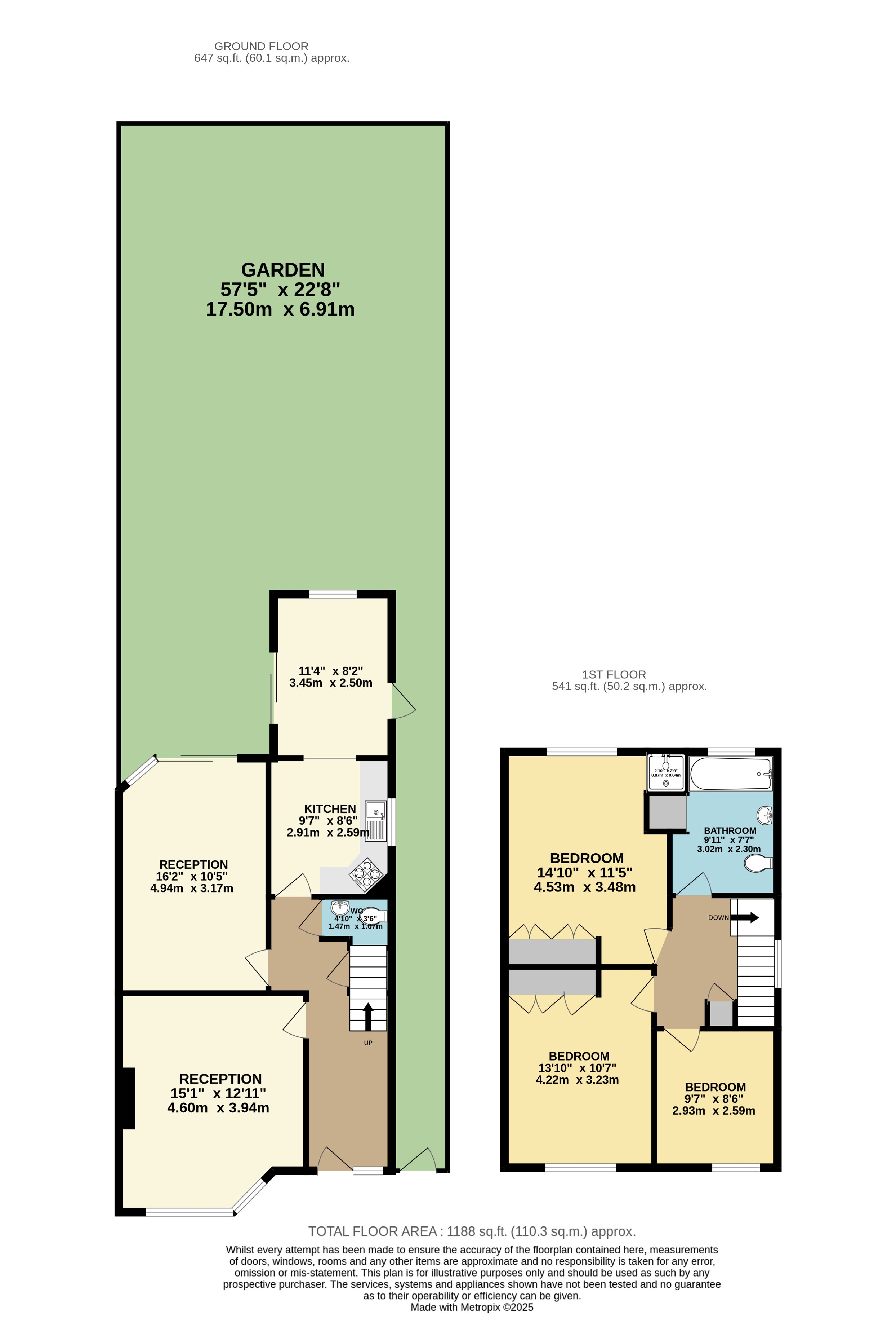 Ridgeview Road, Whetstone floorplan
